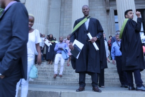 GRADUATION DAY: Tebatso Manyanga has obtained his Bcom degree from Wits. Photo: Queenin Masuabi
